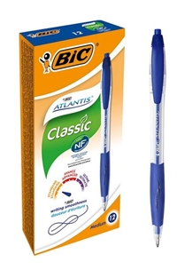 BIC Atlantis Classic kuglepen, Medium - blå, rød eller sort